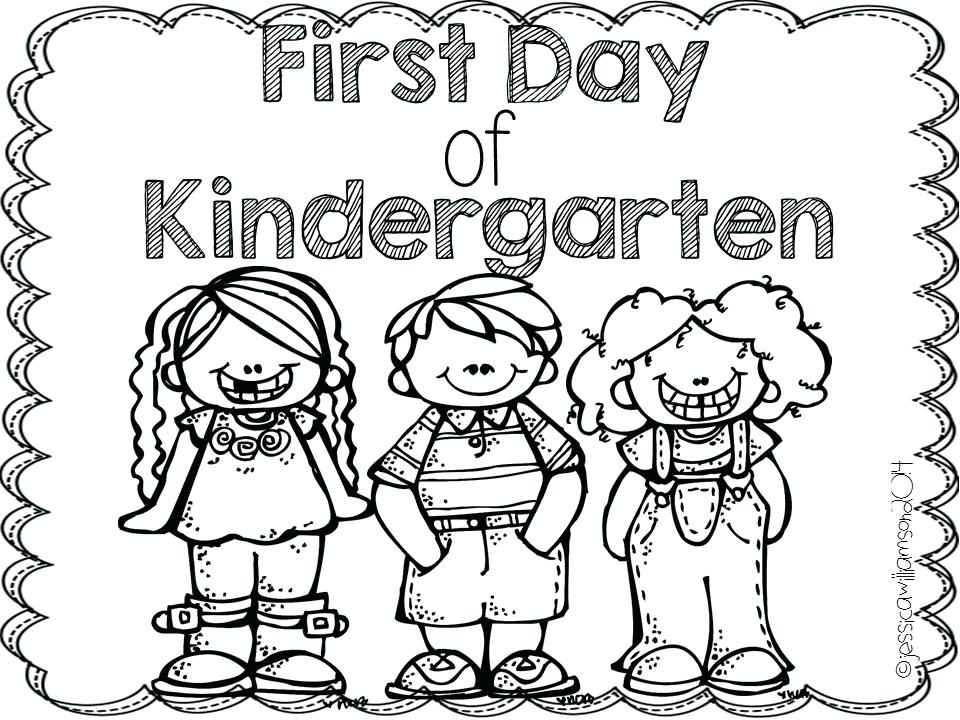 960x720 100 Ideas First Day Of Kindergarten Coloring Page On Www Colouring