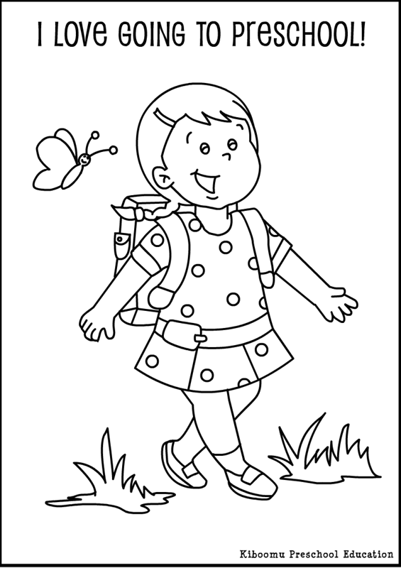 565x800 First Day Of School Coloring Pages