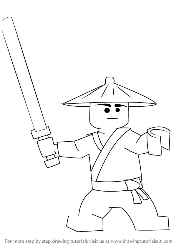 598x844 Learn How To Draw First Spinjitzu Master From Ninjago (Ninjago