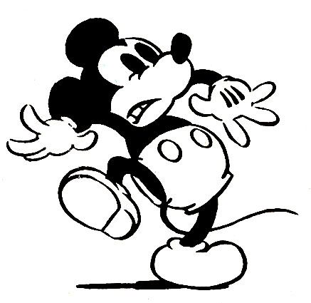 First Drawing Of Mickey Mouse