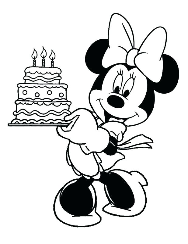 618x800 Mickey Mouse Clubhouse Birthday Coloring Pages To Print