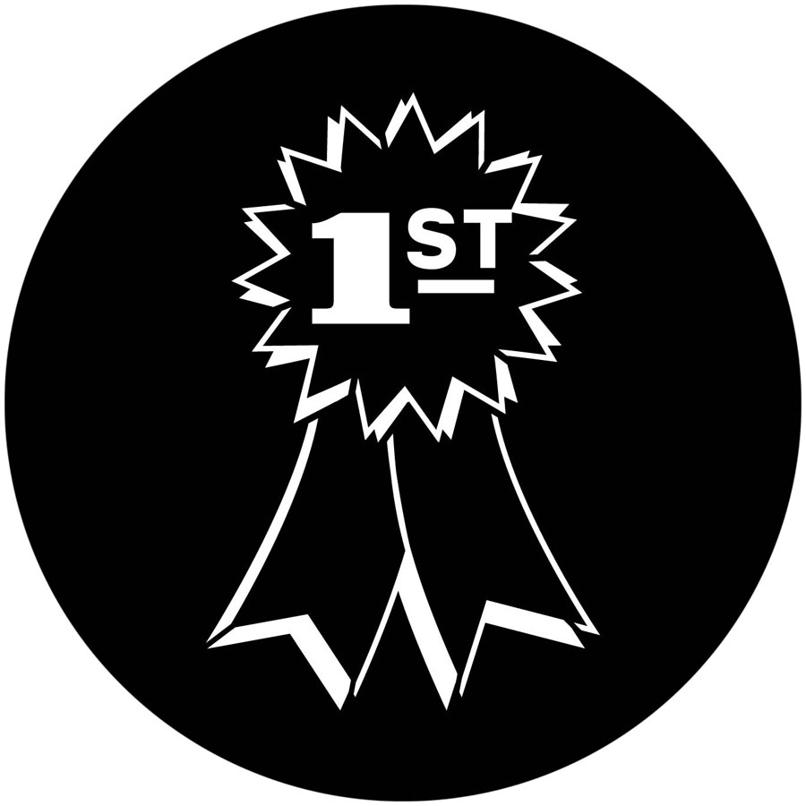 900x900 Awards First Place Ribbon Apollo Gobo 4098