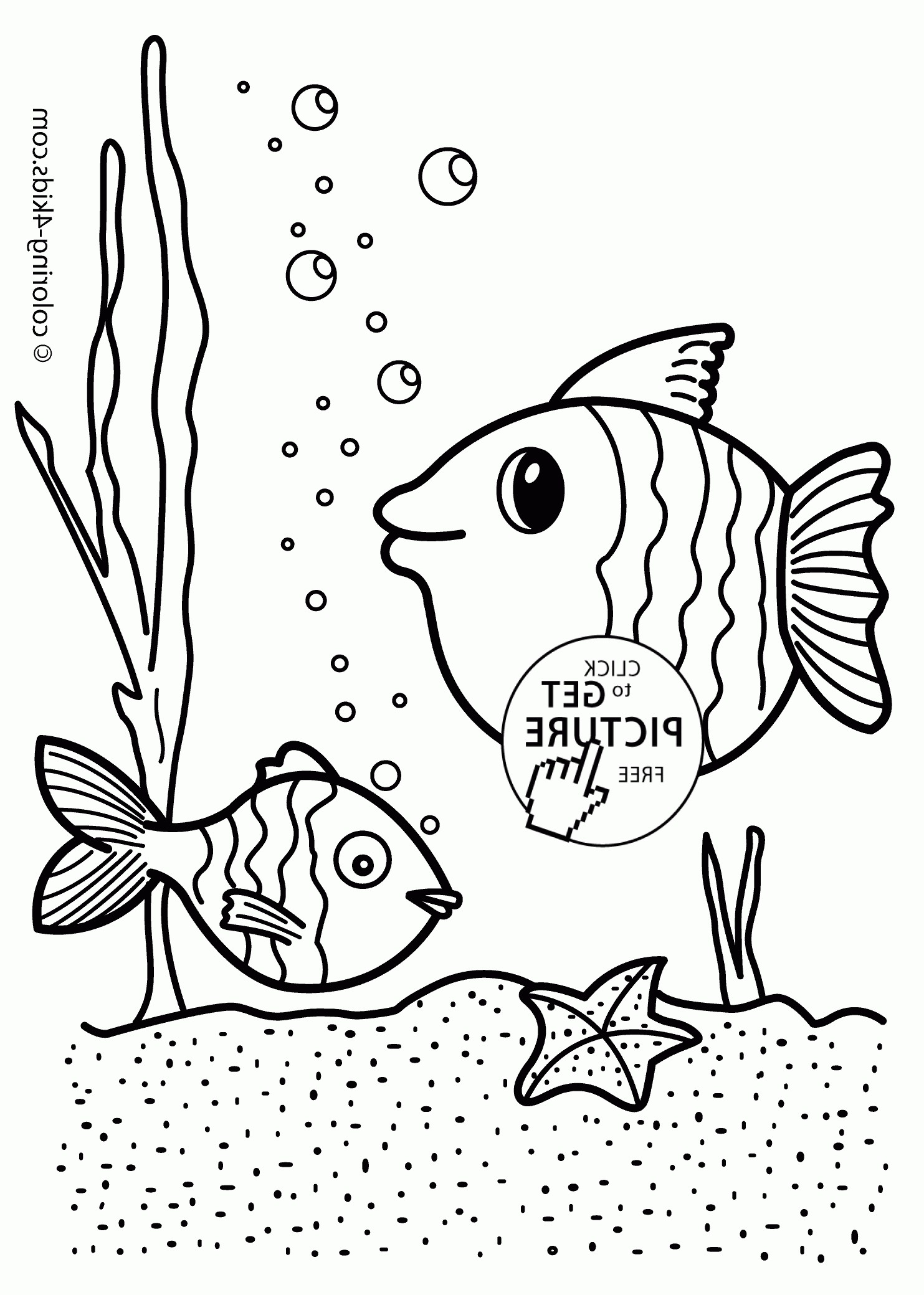 1483x2079 Fish Nature Coloring Page For Kids Freecolorngpages.co