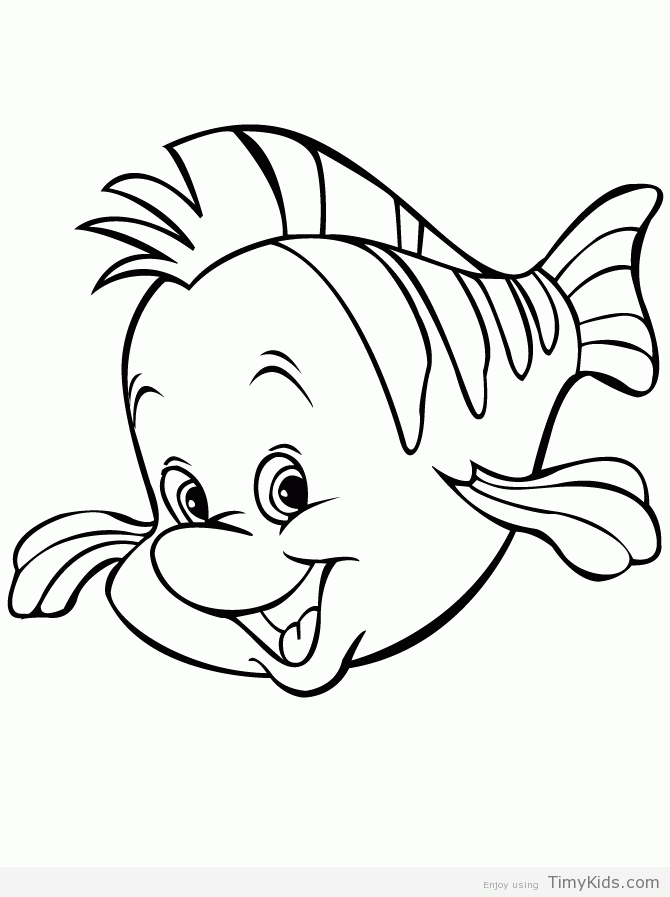 Fish Drawing Outline at Free for