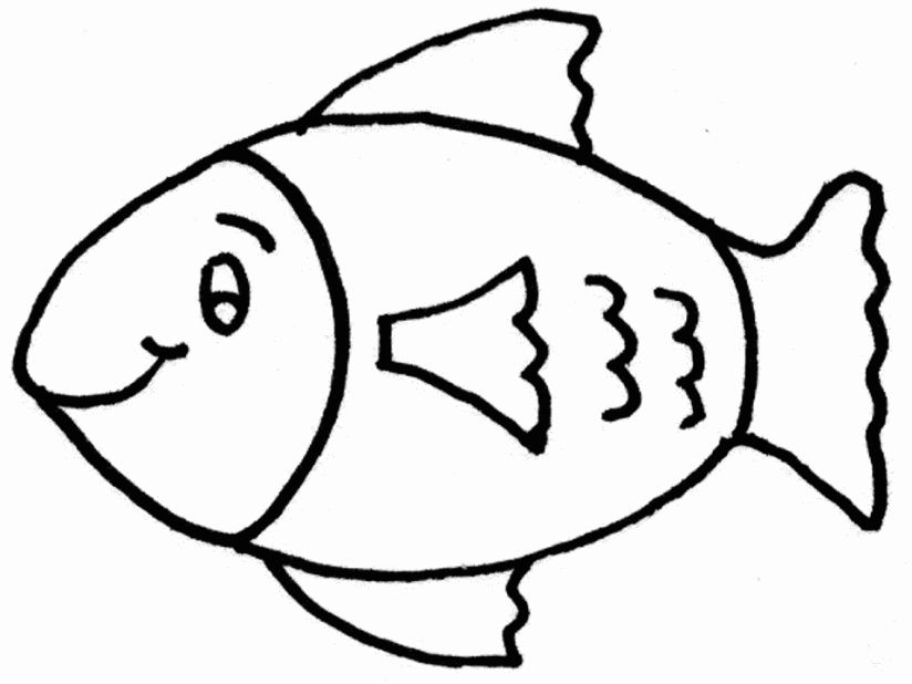 824x618 Fish Drawings Images