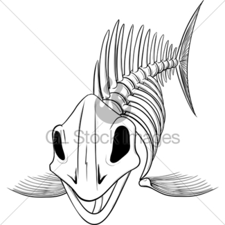 325x325 Fish Bone Gl Stock Images