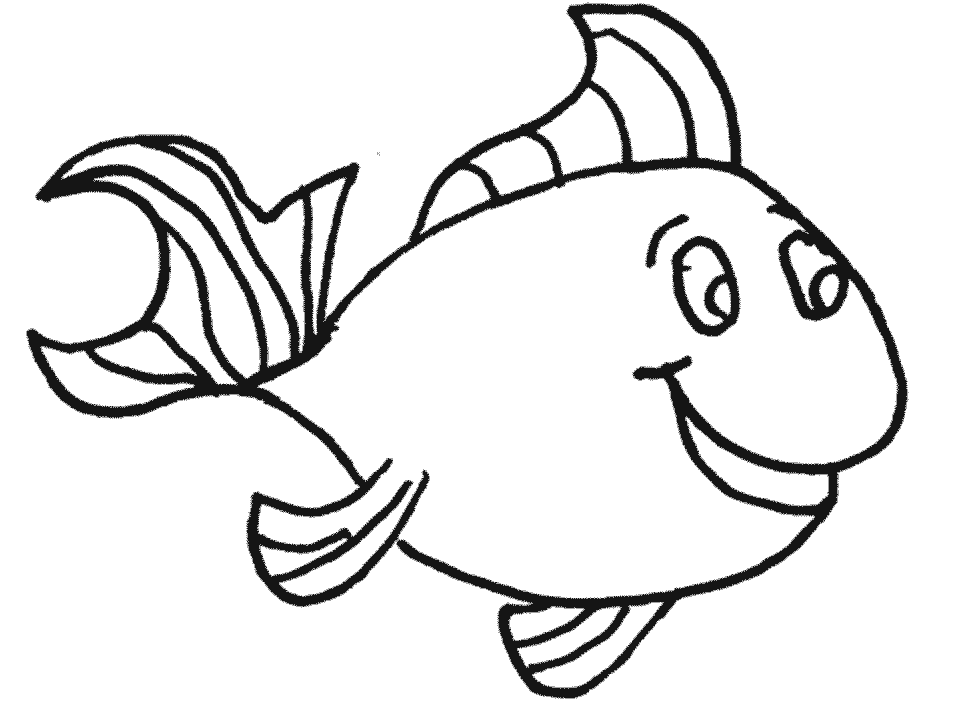 961x716 Fish Bowl Coloring S On Hawaiian Fish Hook Drawing By Carol Ly