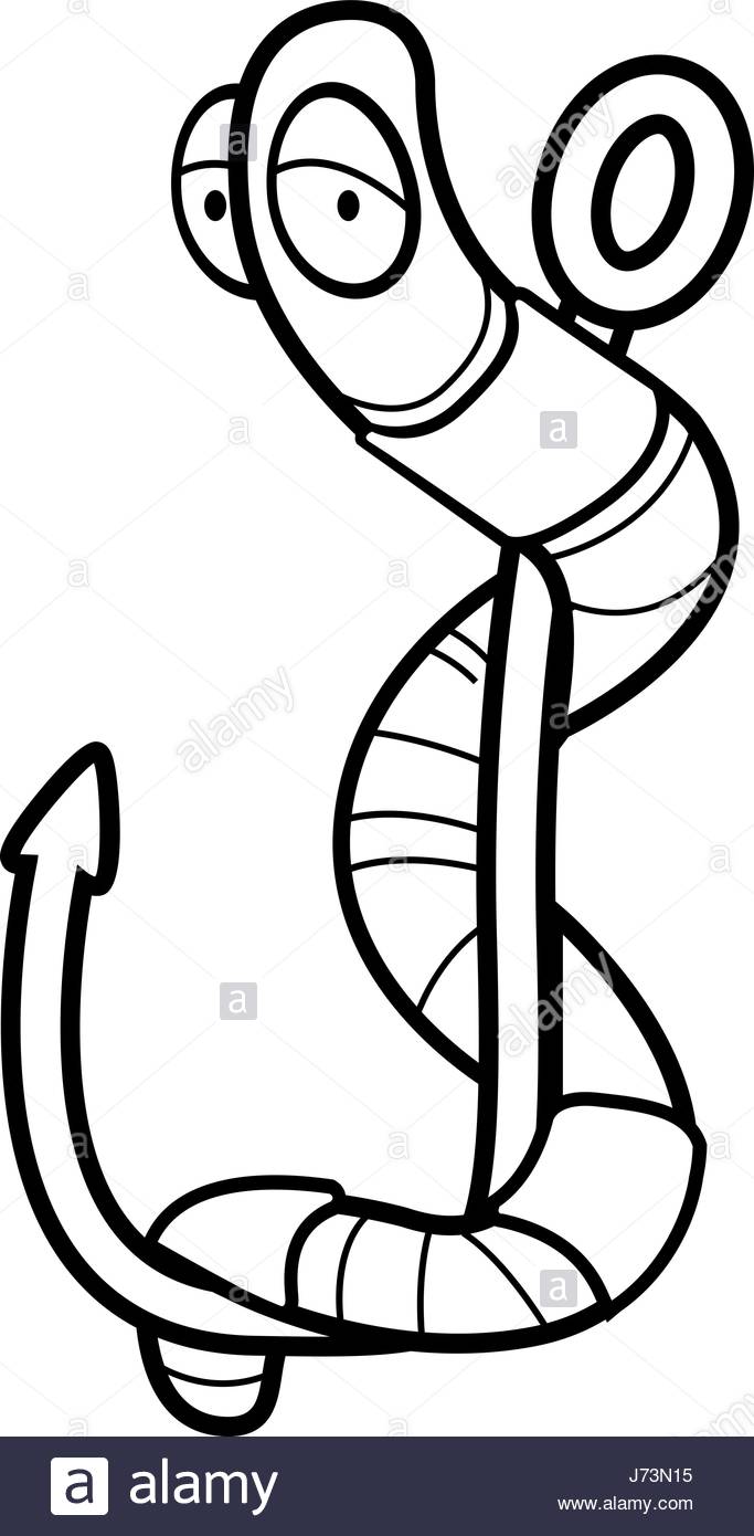 683x1390 Fishing Hook Worm Clipart Collection