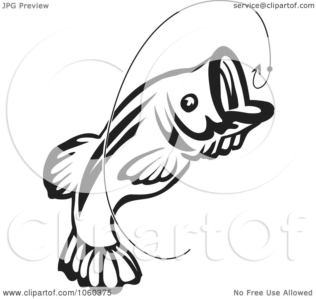 1080x1024 Royalty Free Vector Clip Art Illustration Of A Jumping Fish