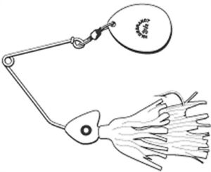 300x245 Hildebrandt 0danw Rw Spin Dandy 18oz Whitelack Amp White Fishing