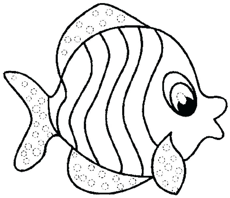 890x767 Fishing Pole Coloring Page Coloring Page Of Fish Excellent