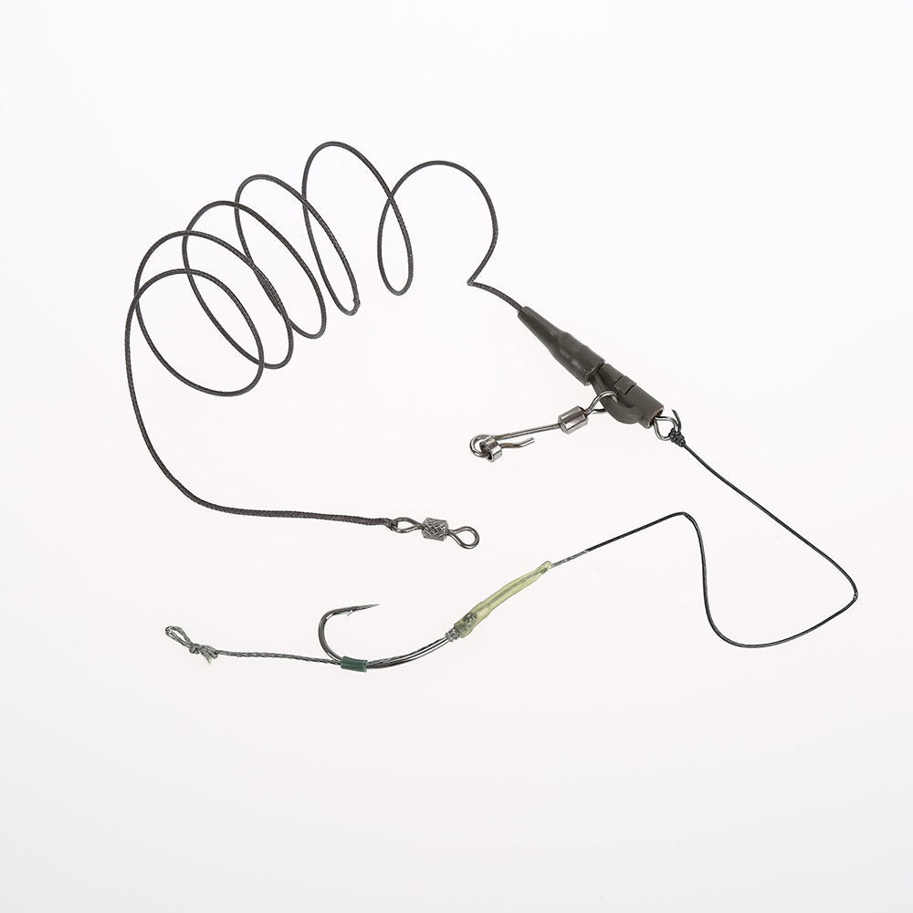 1000x1000 Carp Fishing Pole Sea Rod Terminal Tackle Long Shot Rig Set Hair