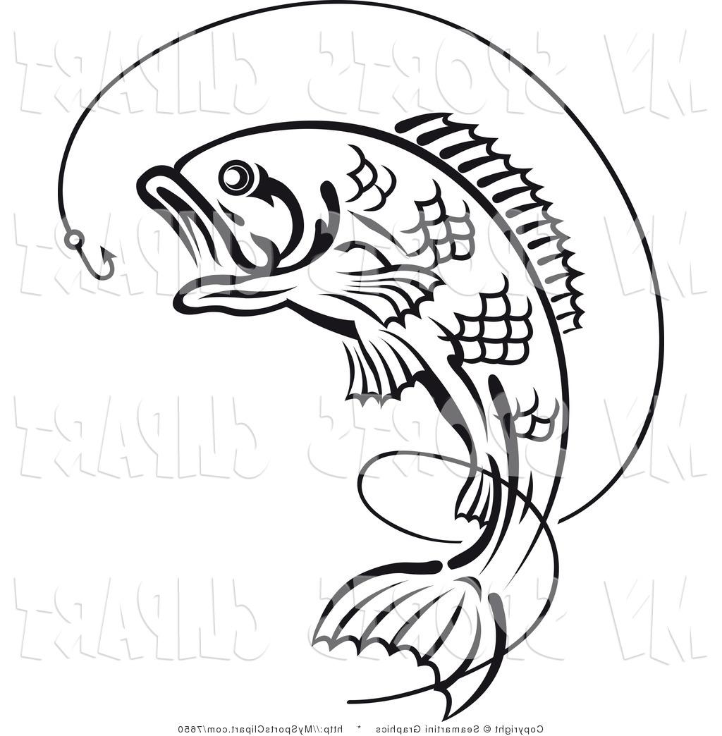 1024x1044 Unique Bass Fishing Rod Clip Art Vector Images Free Vector Art