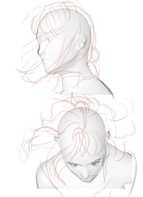 500x688 Long Hairstyle Tutorials Tumblr