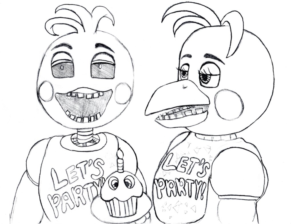 1018x784 Toy Chica From Five Nights At Freddy's 2. By Bunny Gypsy