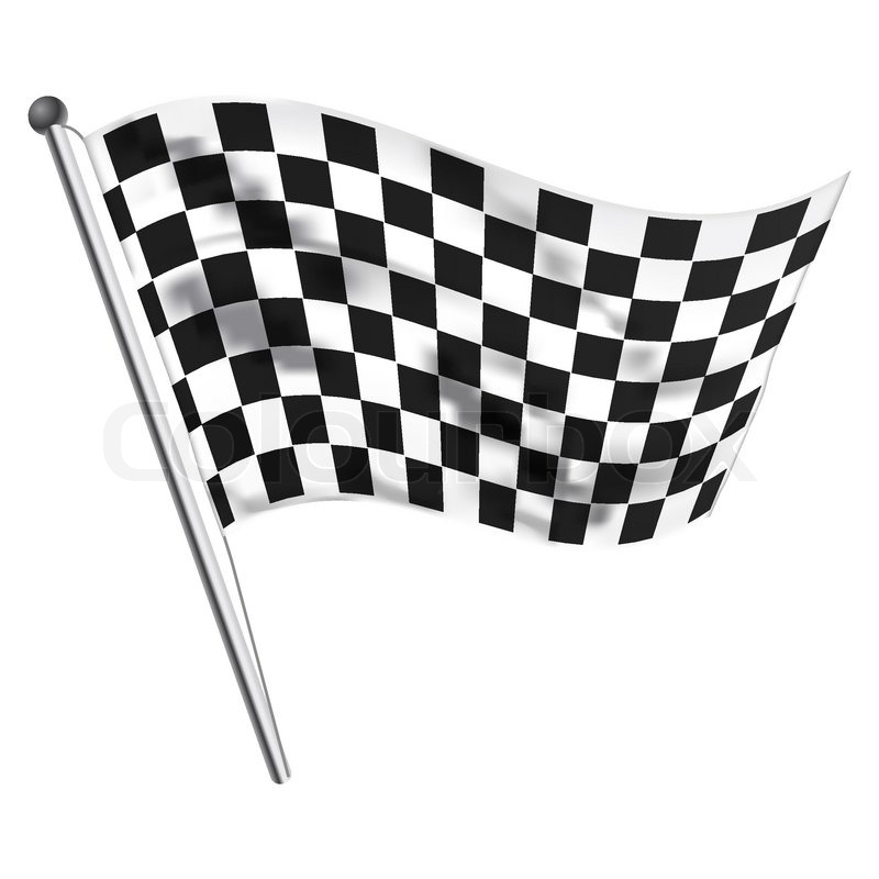 800x800 Illustration Of Race Flag Stock Vector Colourbox