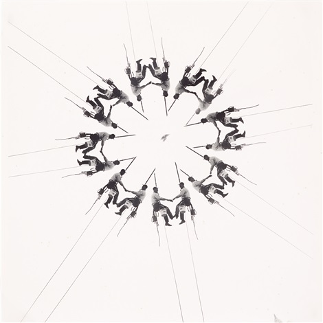 470x470 Flag Pole Painter 3 Works By William Weegee On Artnet