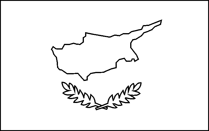 700x439 Cyprus Flag Coloring Picture