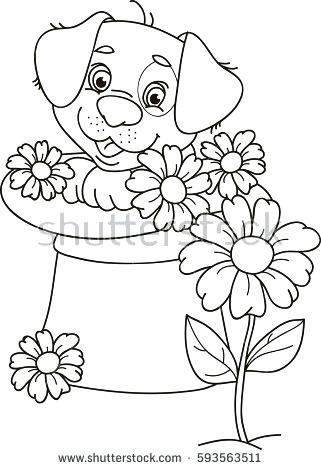 321x470 Kids Drawing Page Dog Coloring Pages Printable Coloring Page Draw