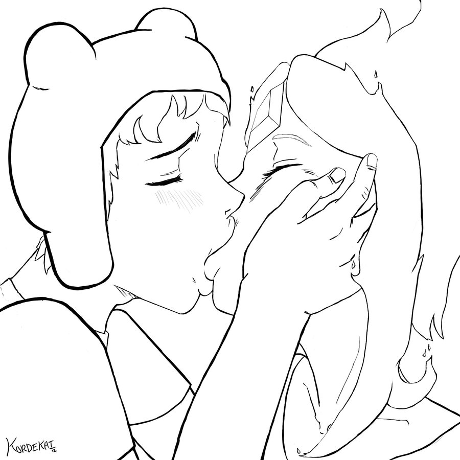 900x900 Finn And Flame Princess By Kordekai