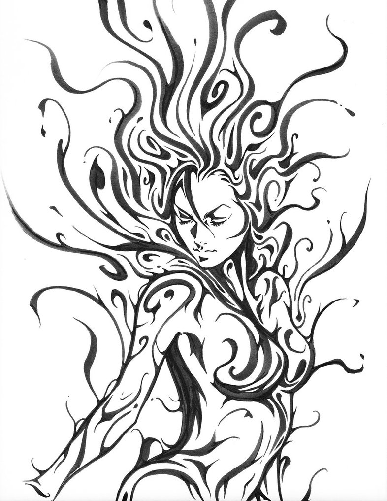 786x1017 Pink Flame By Sickfreakunion