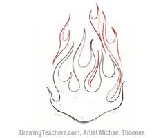 236x200 How To Draw Flames Crafty Craftdiy