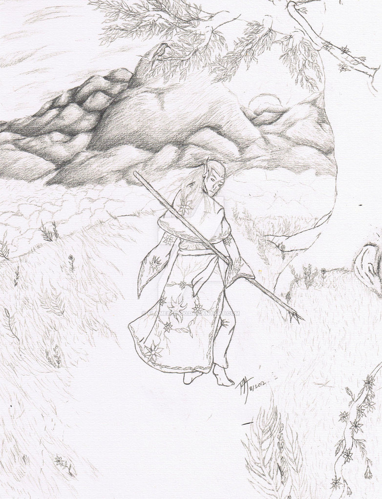 782x1022 Oc Thee Of Life Pencil By Flamewing8