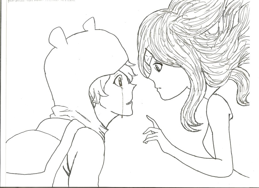 900x654 Finn And The Flame Princess. ^ ^ By Kierstenisavampire