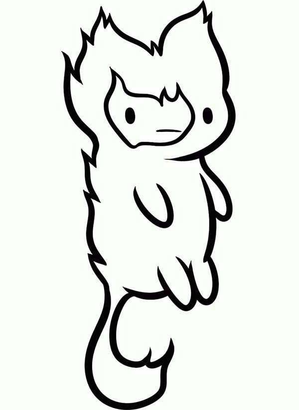 600x824 Adventure Time Coloring Pages Adventure Time Coloring Pages Flame