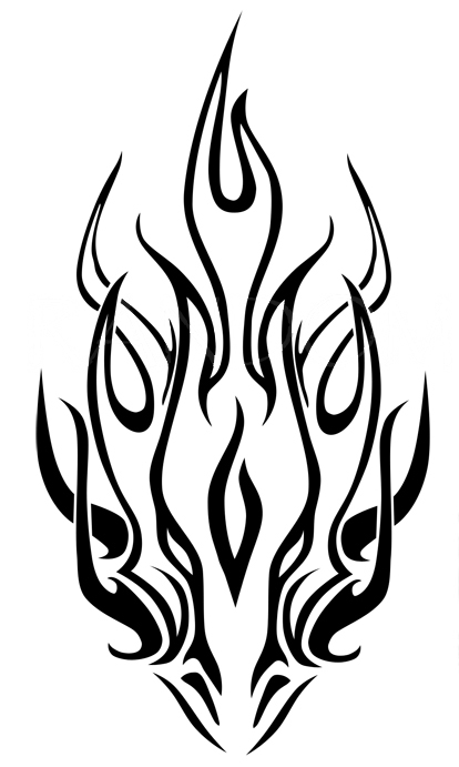 414x691 Dragonfire Tattoo By Totalrandomness