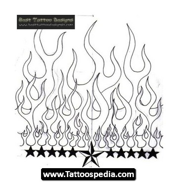 360x368 Flame Tattoos Designs 05 Design Ideas