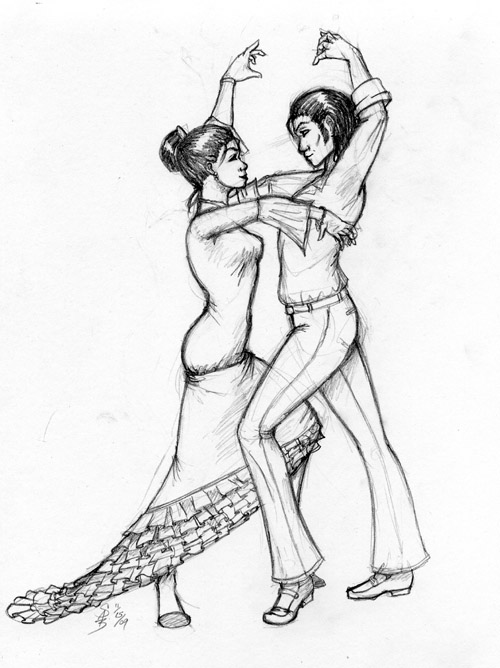 500x668 Flamenco By S Sama