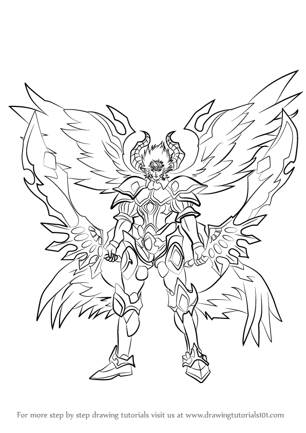 596x842 Learn How To Draw Swordsman Of The Explosive Flames, Palamedes