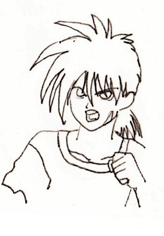 556x799 Drawing Flames Of Recca By Max2new