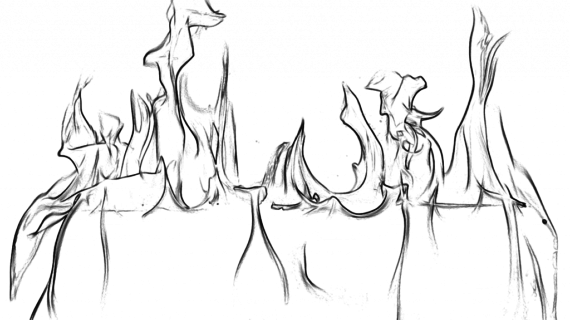 570x320 Pencil Drawing Of Fire Pencil Drawing Of Fire