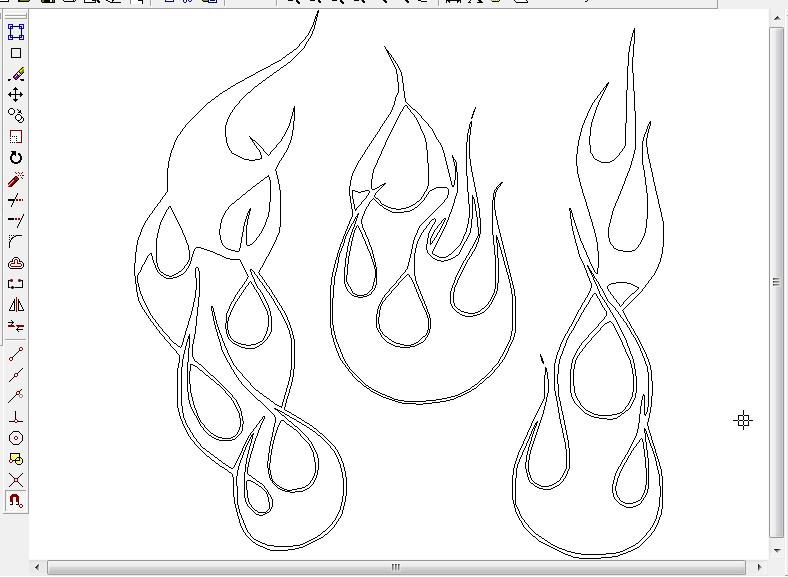 788x577 Flame Designs In Cad. What Is Easiest