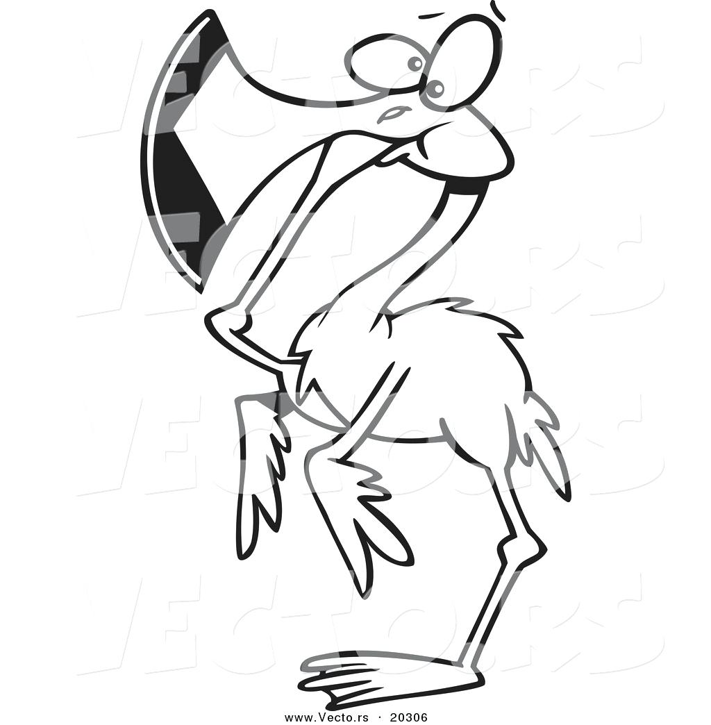 1024x1044 Coloring Flamingo Coloring