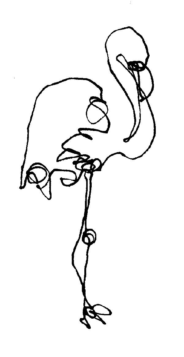 600x1164 Be Amused Flamingo And Drawings