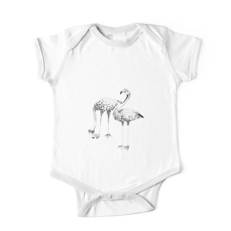 940x940 Flamingo Spectacles Drawing One Piece