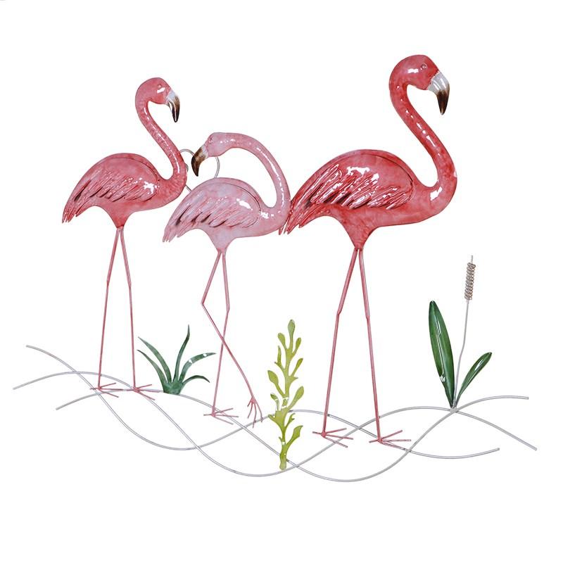 800x800 Large 3d Pink Flamingo Wall Art Mulberry Moon