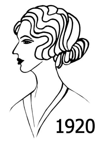 359x489 Hairstyle 1920 1920s Fashion History, 1920s