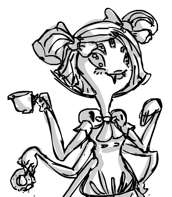 562x641 Flash W Mouse] Quick Muffet Drawing By Maxigamer