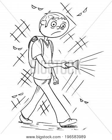 377x470 Hand Drawing Cartoon Vector Vector Amp Photo Bigstock