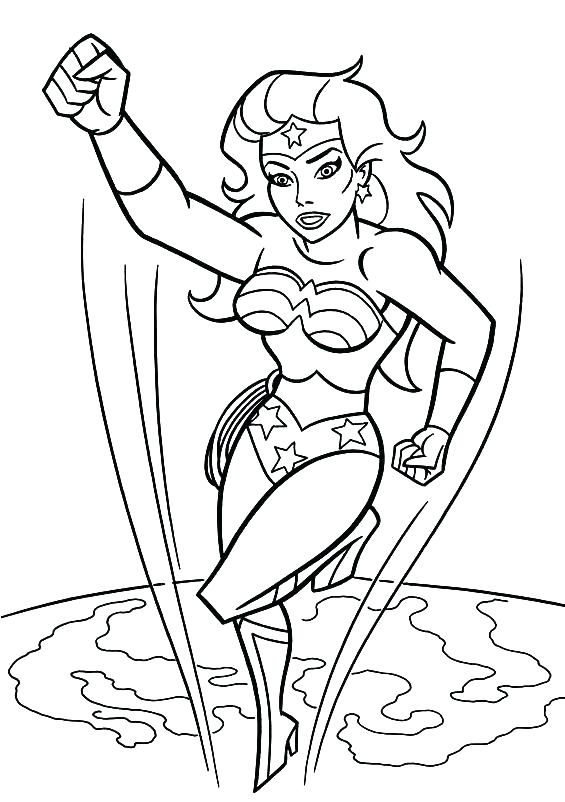 565x802 Flash Coloring Pages Pdf The Female Logo Col