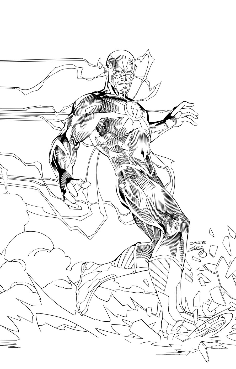 Flash Running Drawing at GetDrawings | Free download