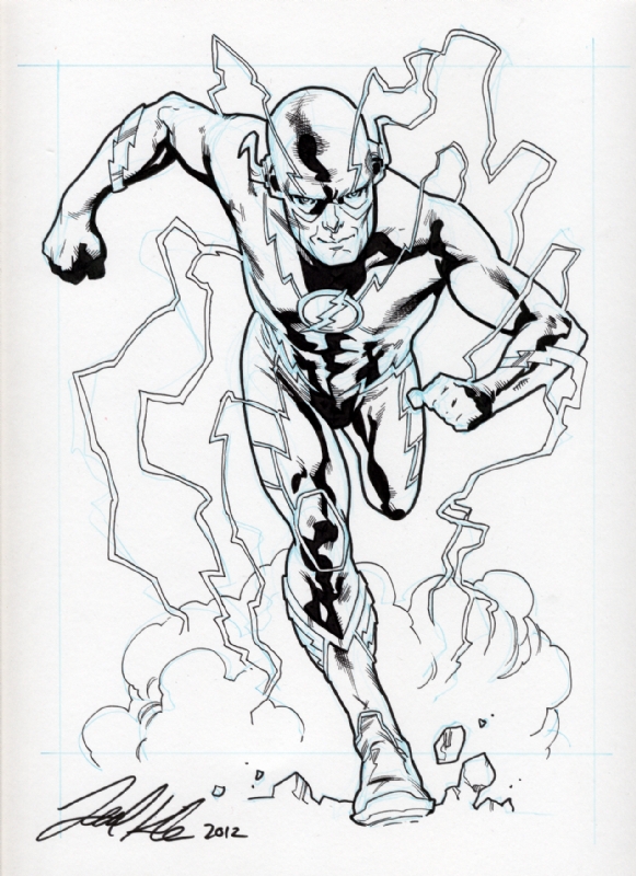 581x800 New 52 Flash (Leonard Kirk), In Jml Commissions's Convention