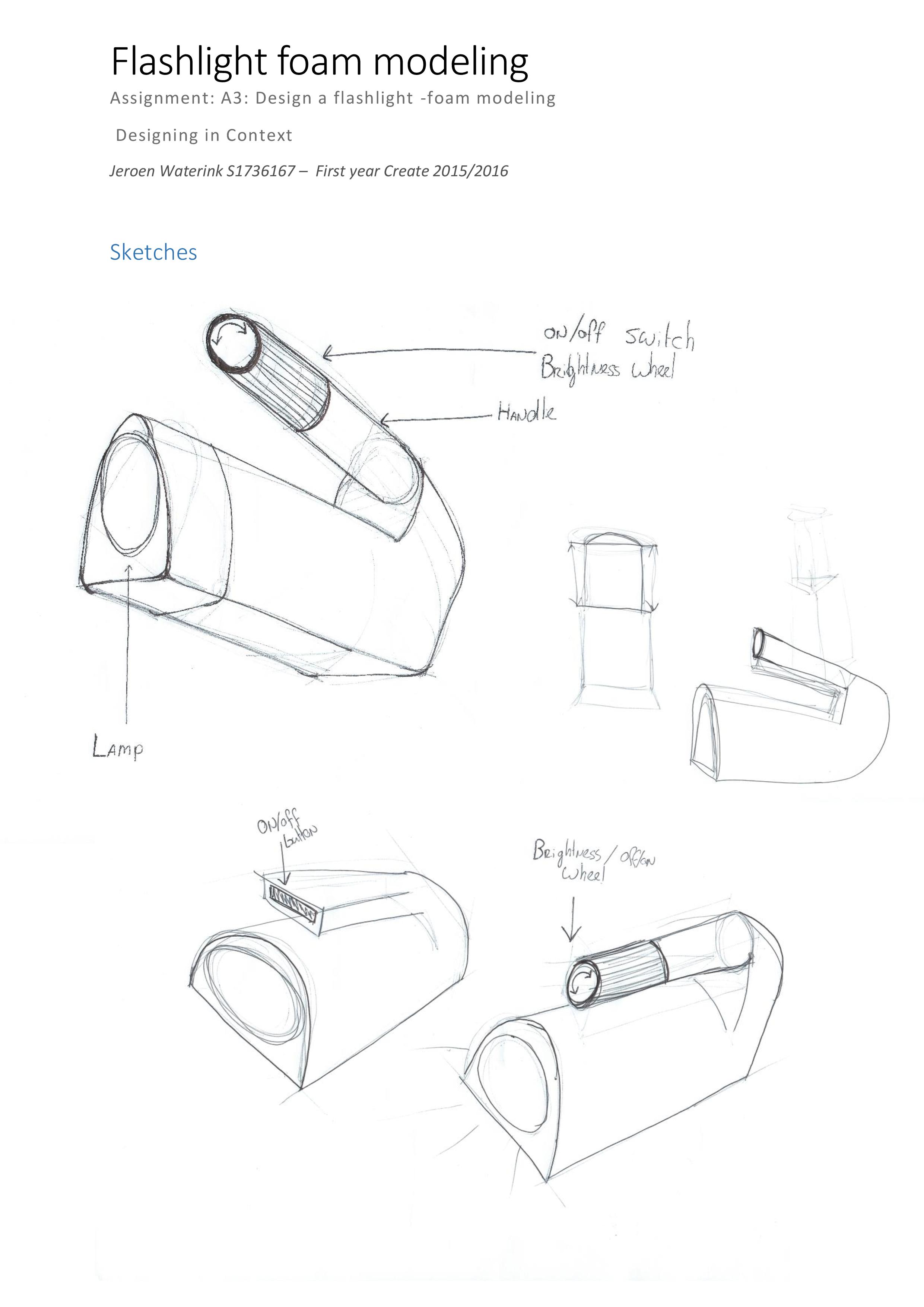 2481x3508 Foam Modeling Flashlight In Context Jeroen Waterink