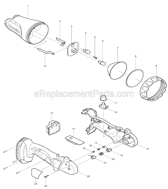 590x665 Makita Bml185 Parts List And Diagram
