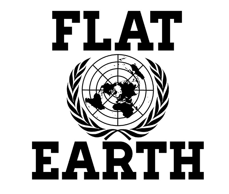 800x678 Flat Earth, The Earth Is Flat Canvas Prints By Ansell Redbubble