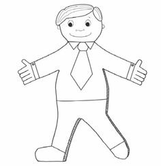 Flat Stanley Drawing at GetDrawings | Free download